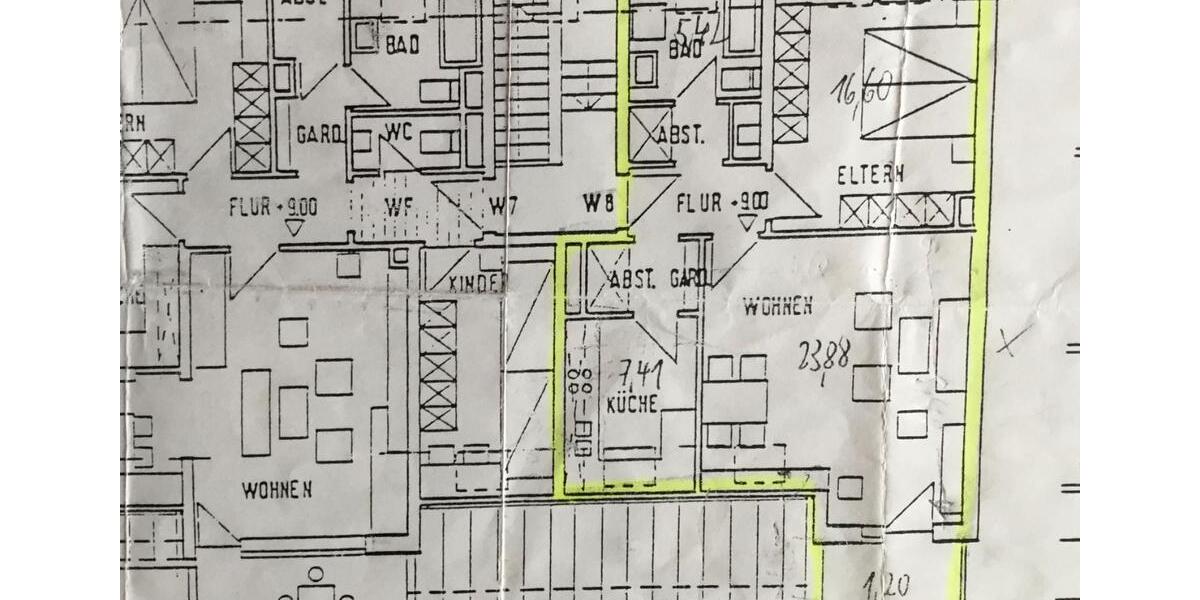 Dachgeschoßwohnung Gefrees Böseneck - 2 Zimmer, 60 m&sup2;, 380&euro; | Angebot:27542122