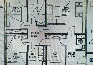 Wohnung Bayreuth Meyernberg - 4 Zimmer, 101 m&sup2;, 960&euro; | Angebot:27540094