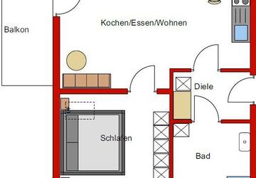 Wohnung Kemnath - 2 Zimmer, 61 m&sup2;, 600&euro; | Angebot:27585555