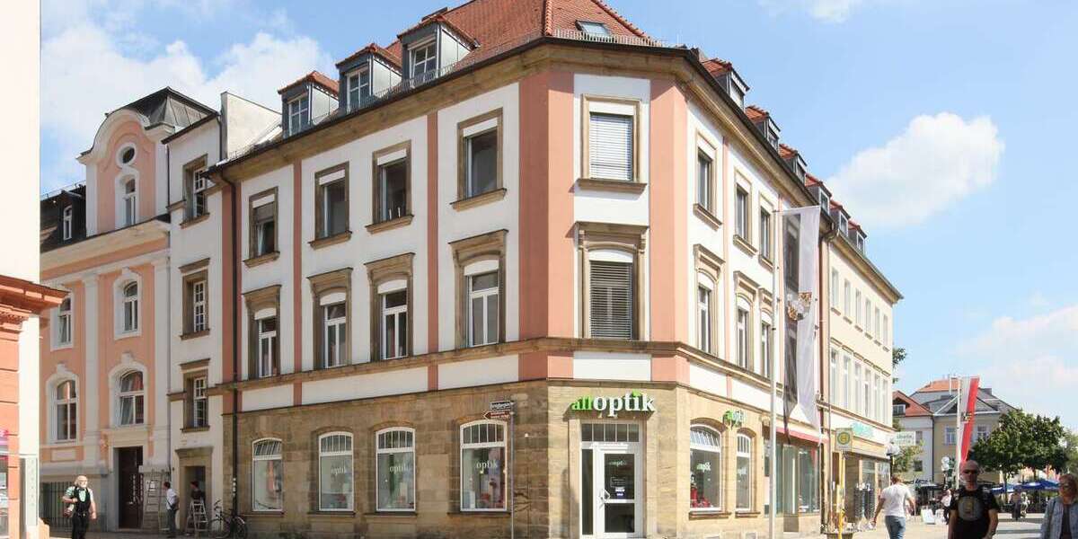 Etagenwohnung Bayreuth Westliche Innenstadt - 2 Zimmer, 52 m&sup2;, 695&euro; | Angebot:27585033